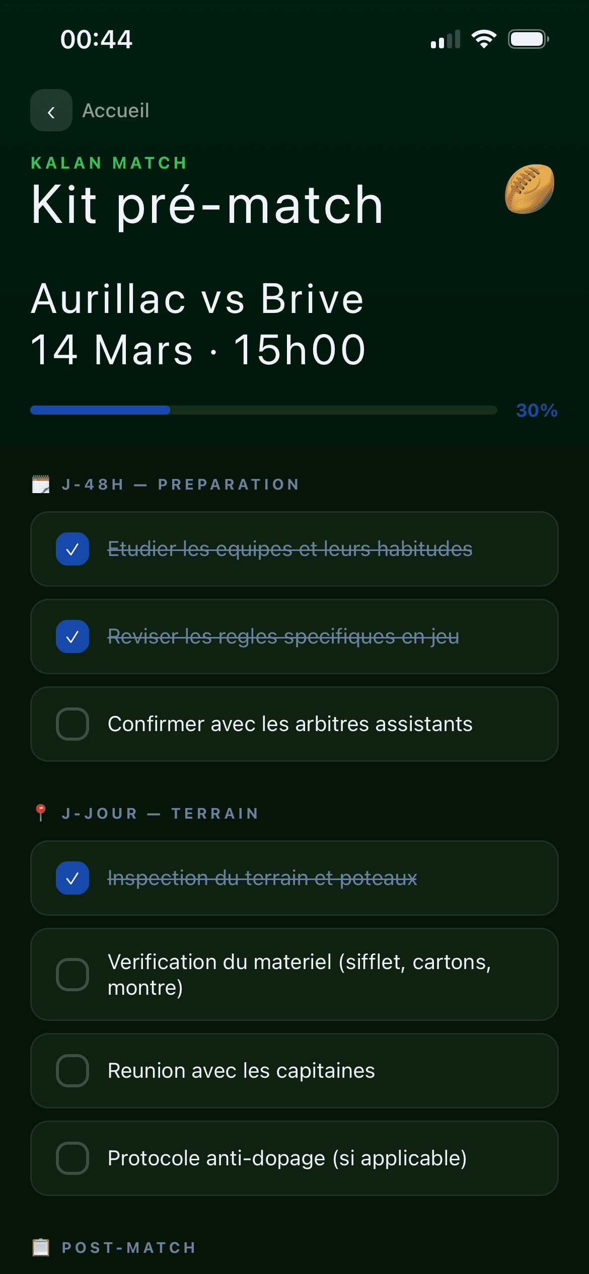 Avant, pendant, après